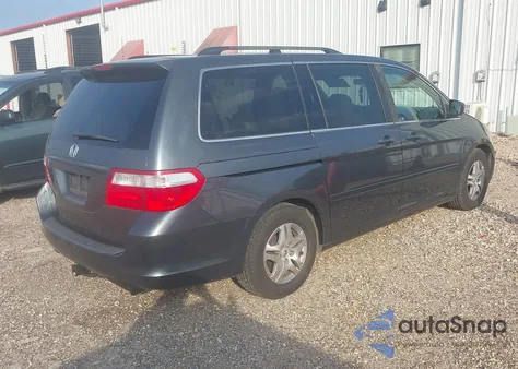 2006 Honda Odyssey Ex z USA, uszkodzony, nr VIN 5FNRL38406B455870